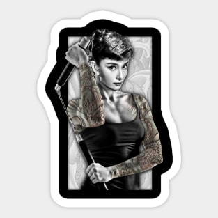 Audrey Ninja Sticker